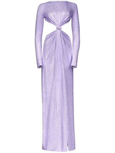 Robe longue à ornements en cristal - AREA - Modalova