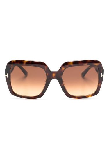 Lunettes de soleil Woodbury à monture carrée - TOM FORD Eyewear - Modalova