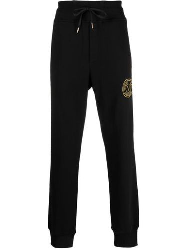 Pantalon de jogging à logo brodé - Versace Jeans Couture - Modalova