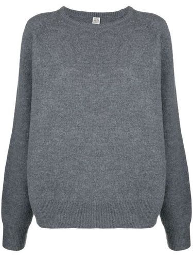 Pull en laine à col rond - TOTEME - Modalova