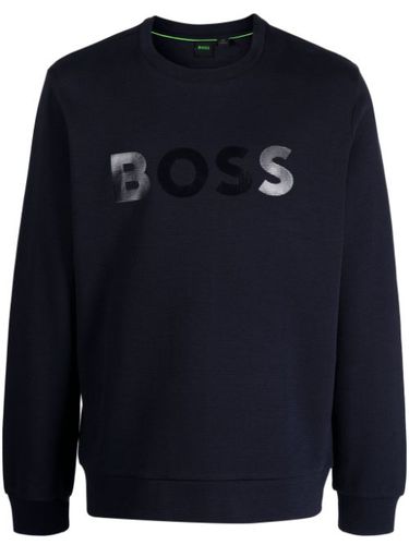 BOSS sweat Salbo Mirror - Bleu - BOSS - Modalova