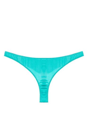 Fleur Du Mal string Luxe - Vert - Fleur Du Mal - Modalova