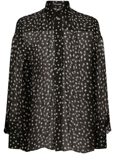 Chemise à pois - Dolce & Gabbana - Modalova