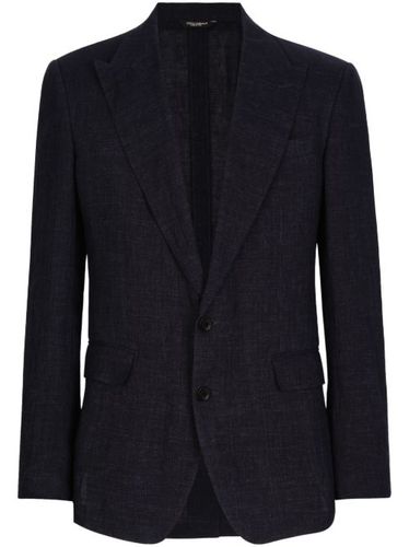 Blazer Sicilia à revers crantés - Dolce & Gabbana - Modalova