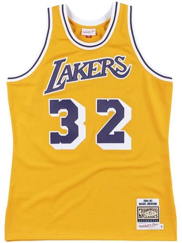 Maillot authentique "NBA LA Lakers 84 Magic Johnson" - Mitchell & Ness - Modalova