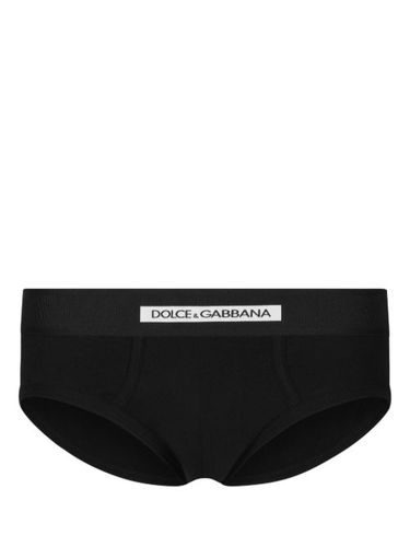 String en jersey à bande logo - Dolce & Gabbana - Modalova