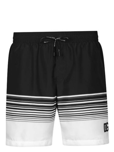 Short de bain à rayures - Dolce & Gabbana - Modalova