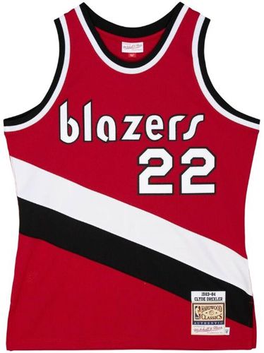 Maillot de basketball NBA Portland Sillage Blazers 83 Clyde Drexler - Mitchell & Ness - Modalova