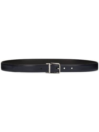 Ceinture en cuir à logo imprimé - Dolce & Gabbana - Modalova