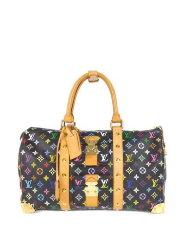 X Takashi Murakami sac de voyage Keepall 45 (2003) - Louis Vuitton Pre-Owned - Modalova