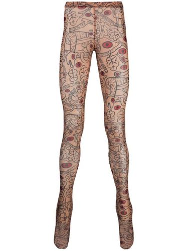 Legging Otranto à imprimé graphique - Walter Van Beirendonck - Modalova