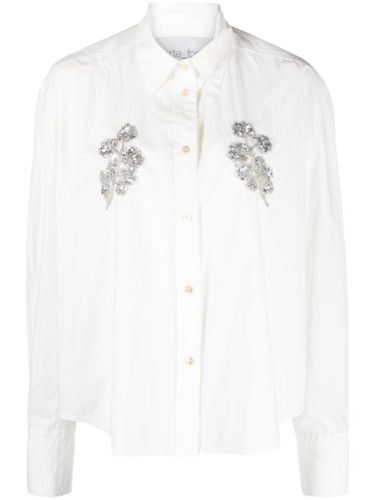 Chemise en coton à fleurs - Forte Forte - Modalova