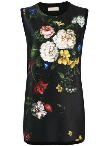 Elie Saab haut à fleurs - Noir - Elie Saab - Modalova