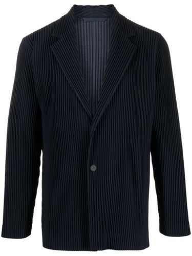 Blazer plissé à revers crantés - Homme Plissé Issey Miyake - Modalova