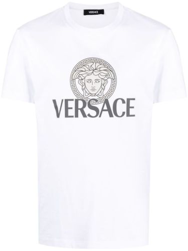 T-shirt Medusa à logo imprimé - Versace - Modalova