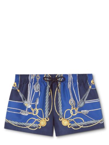 Short de bain à imprimé Nautical - Versace - Modalova