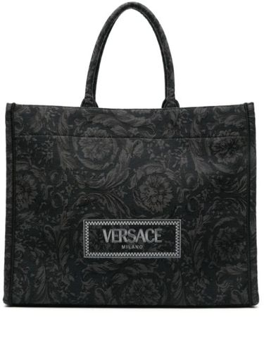 Sac à main Barocco Athena en jacquard - Versace - Modalova