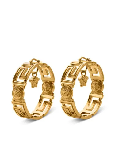 Boucles d'oreilles pendantes Greca Medusa - Versace - Modalova