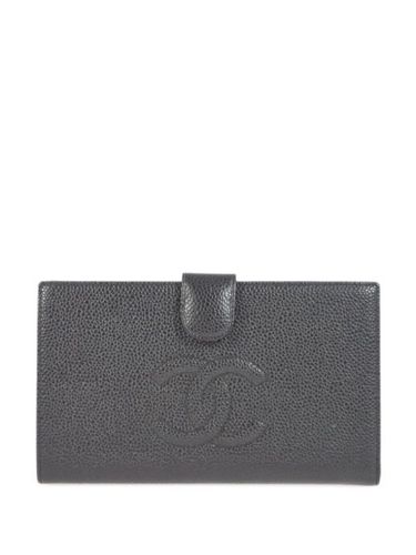 Portefeuille pliant à logo CC (2005) - CHANEL Pre-Owned - Modalova