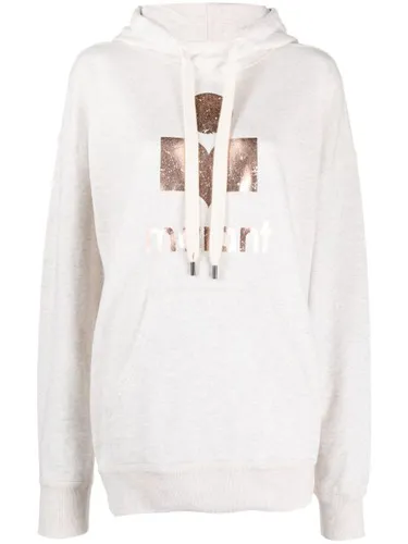 Hoodie Mansel à logo imprimé - MARANT ÉTOILE - Modalova