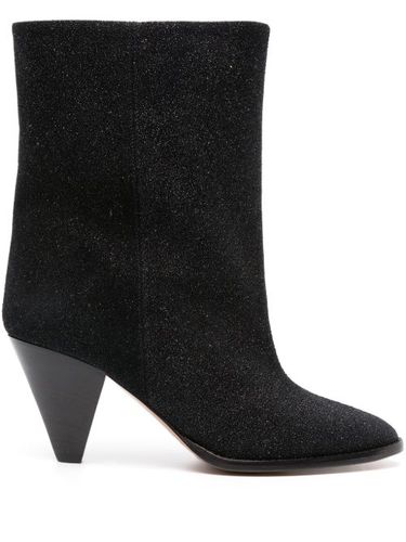Bottines Rouxa 85 mm en daim - ISABEL MARANT - Modalova