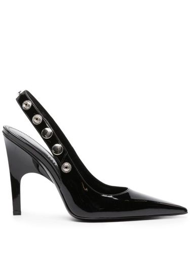 Escarpins vernis à ornements 105 mm - The Attico - Modalova