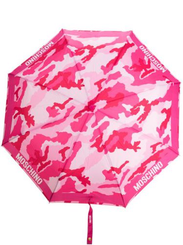 Parapluie à motif camouflage - Moschino - Modalova