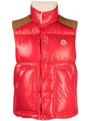 Gilet Ardeche à patch logo - Moncler - Modalova