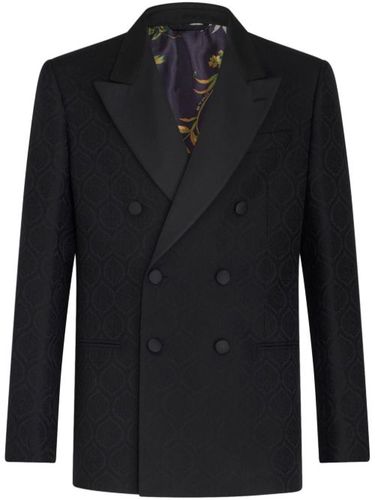 Blazer croisé à motif en jacquard - ETRO - Modalova