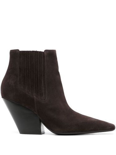 Bottines Anastasia 100 mm en daim - Casadei - Modalova