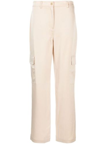 Pantalon droit à fini satiné - Michael Michael Kors - Modalova