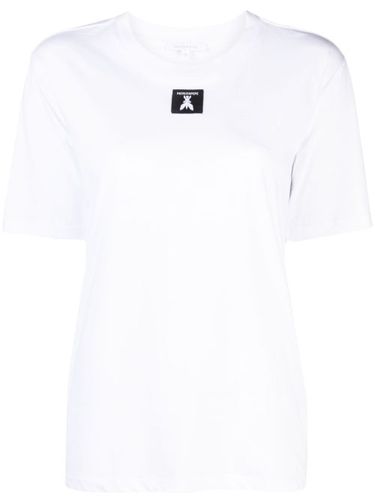 T-shirt en coton à patch logo - Patrizia Pepe - Modalova