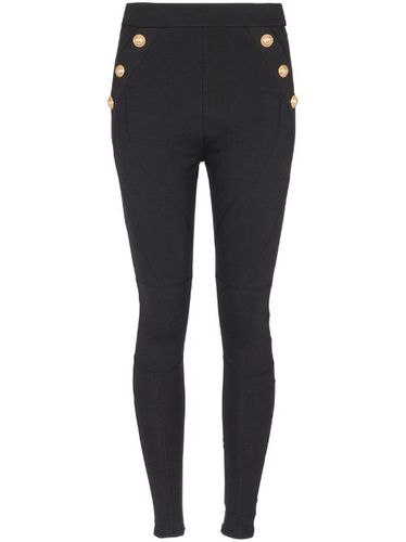 Legging 6-Button en maille - Balmain - Modalova