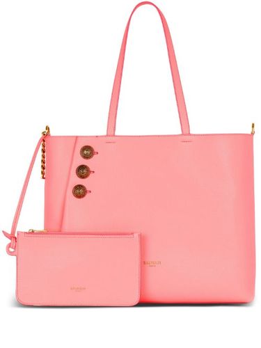 Sac cabas Embleme en cuir - Balmain - Modalova