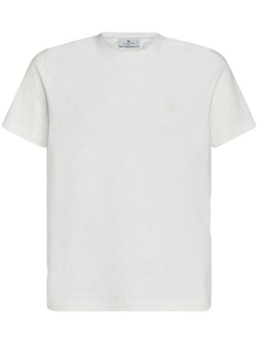 T-shirt en coton à imprimé cachemire - ETRO - Modalova