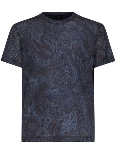 T-shirt à imprimé cachemire - ETRO - Modalova