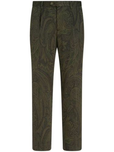 Pantalon droit à motif cachemire - ETRO - Modalova