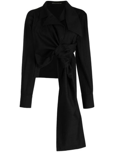 Veste froncé en coton - Yohji Yamamoto - Modalova