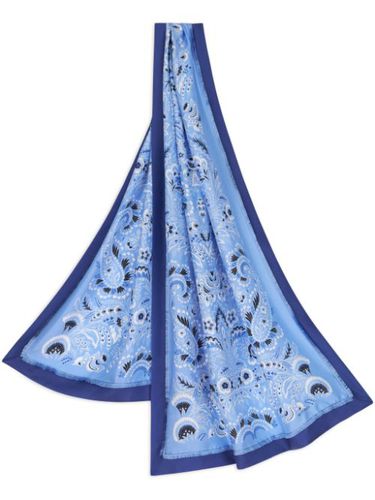 Foulard en soie à motif cachemire - ETRO - Modalova