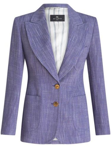 Blazer à simple boutonnage - ETRO - Modalova