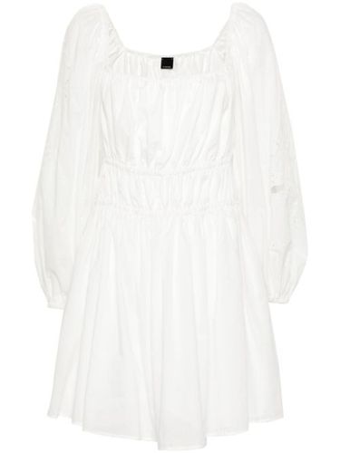 Robe courte à broderie anglaise - PINKO - Modalova