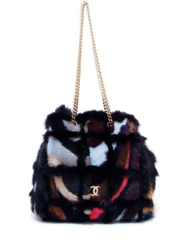 Sac porté épaule à motif abstrait CC (années 2000) - CHANEL Pre-Owned - Modalova