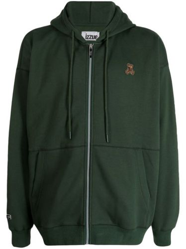 Izzue hoodie à logo brodé - Vert - izzue - Modalova