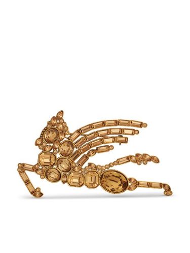 ETRO broche sertie de cristaux - Or - ETRO - Modalova