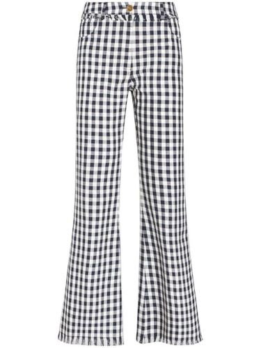 Pantalon évasé à carreaux vichy - ETRO - Modalova