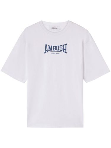 T-shirt en coton biologique à logo imprimé - AMBUSH - Modalova