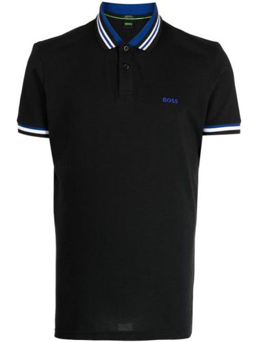 BOSS polo Paddy 2 en coton - Noir - BOSS - Modalova