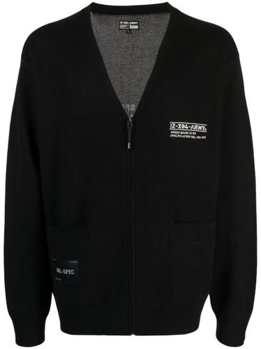 Cardigan à logo brodé - izzue - Modalova