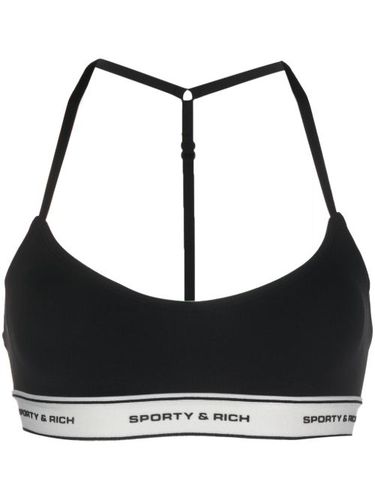 Brassière de sport à bande logo - Sporty & Rich - Modalova