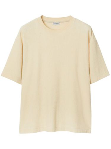 T-shirt en coton à col rond - Burberry - Modalova